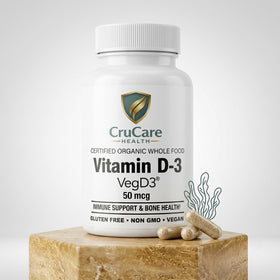 Organic Whole Food Vitamin D3 - 2000iu